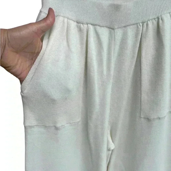 Amazon Wide leg pants for women, high waisted pants Ivory size small - Picture 7 of 9